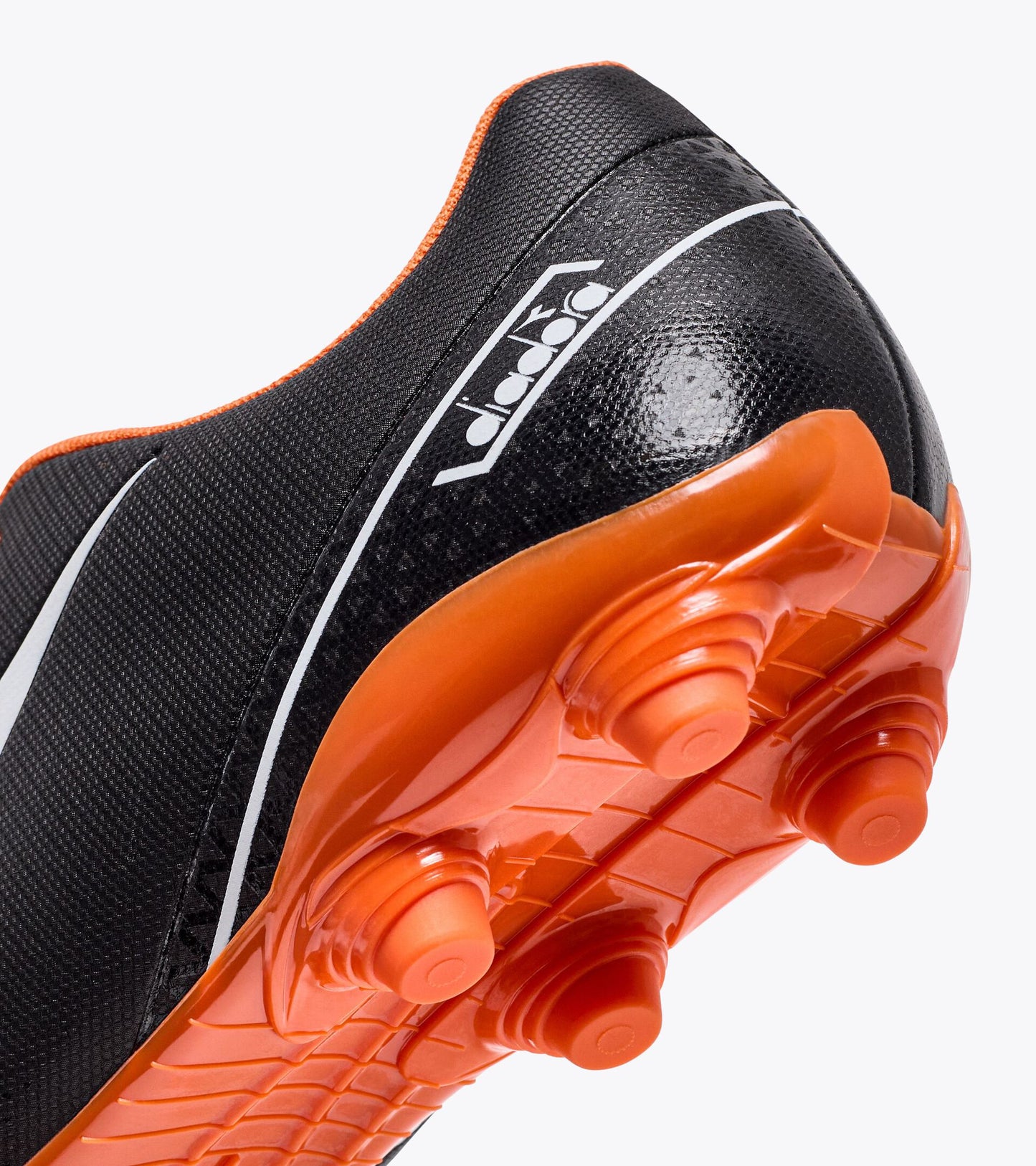 Diadora Pichichi 6 MG14 Adult Soccer Cleats - Black/Orange