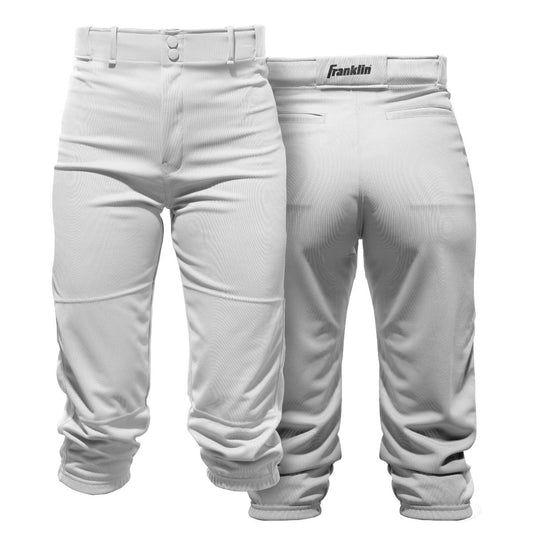 Franklin Classic Fit Youth Baseball Pants - Grey