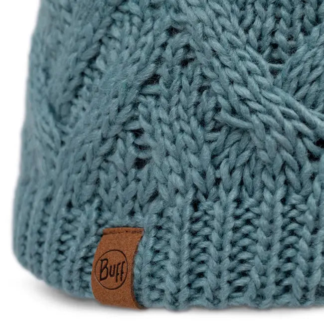 Buff Caryn Knitted & Fleece Band Beanie - Blue Grass