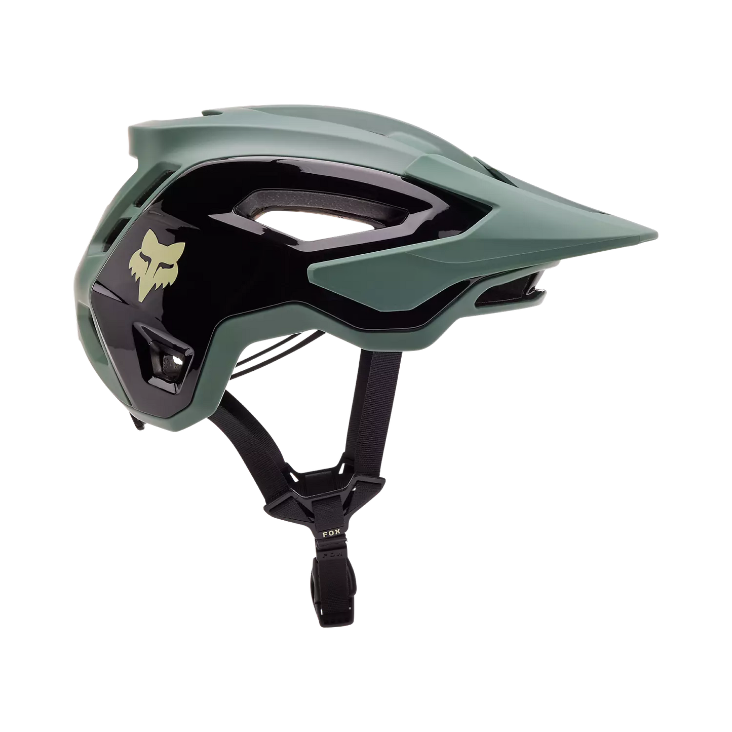 Fox Speedframe Pro Bicycle Helmet - Hunter Green