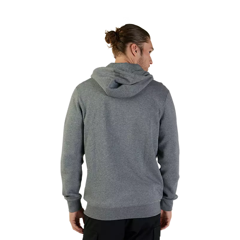 Fox Absolute Zip Mens Hoodie - Heather Graphite Grey
