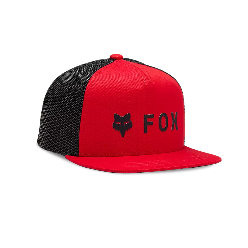 Fox Absolute Youth Mesh Snapback - Red