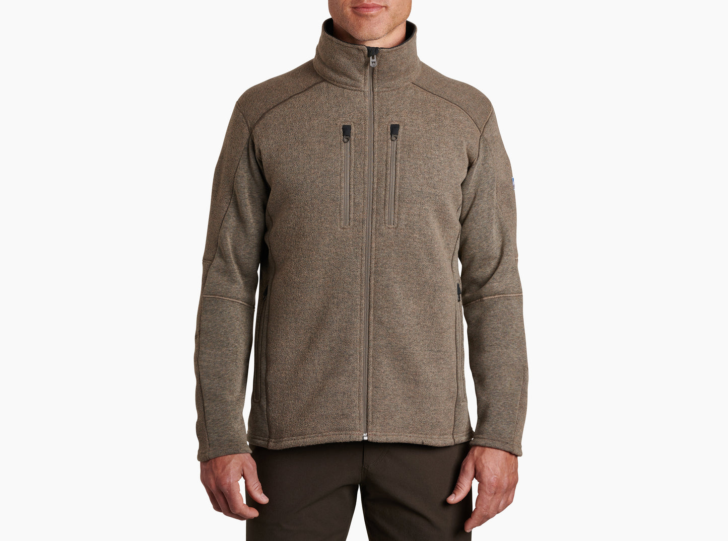 Kuhl Interceptr Mens Full Zip Fleece - Oat