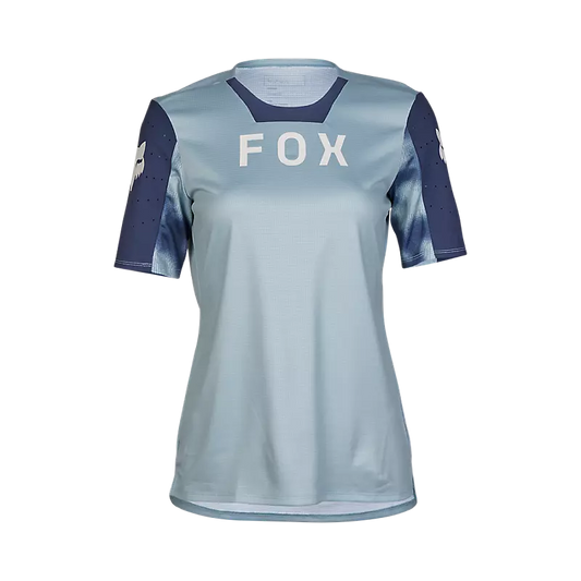 Fox Defend Taunt Womens Shortsleeve MTB Jersey - Gunmetal