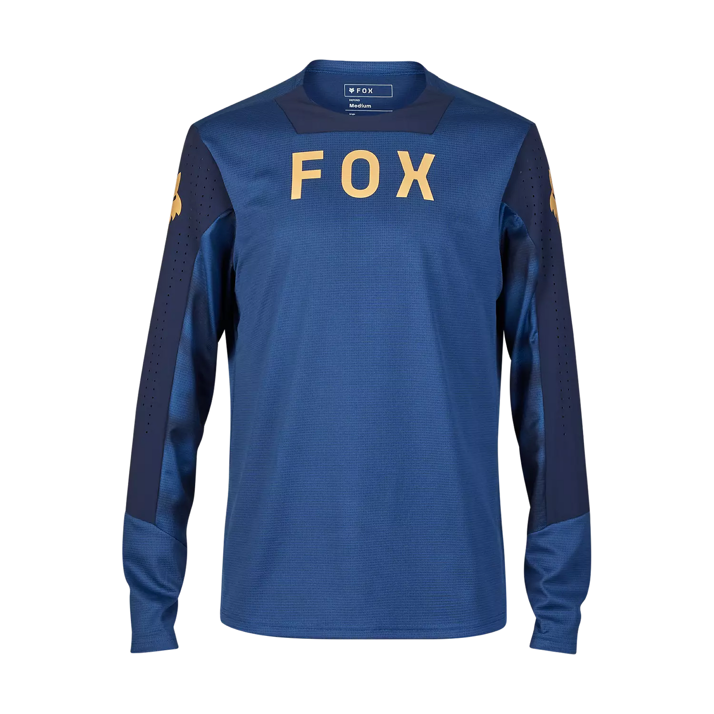 Fox Defend Taunt Mens Longsleeve MTB Jersey - Indigo