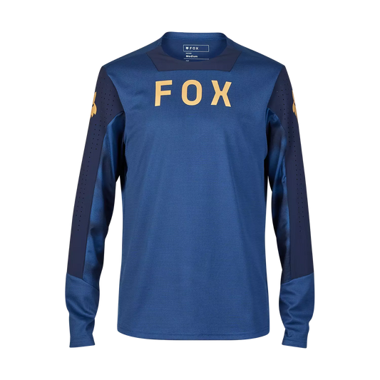 Fox Defend Taunt Mens Longsleeve MTB Jersey - Indigo
