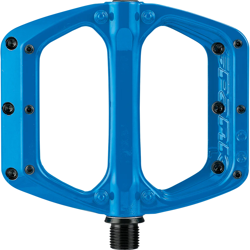 Spank Spoon DC Pedals - Bright Blue