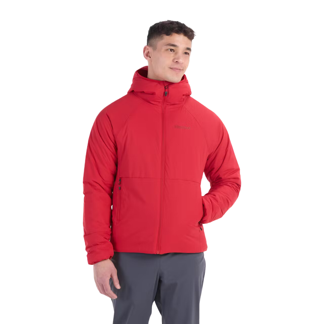 Marmot Novus Mens Hoody - Team Red