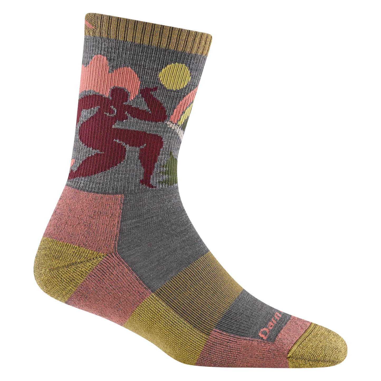 Darn Tough Trailblazer Women's Micro Crew Lightweight Hiking Socks - Taupe