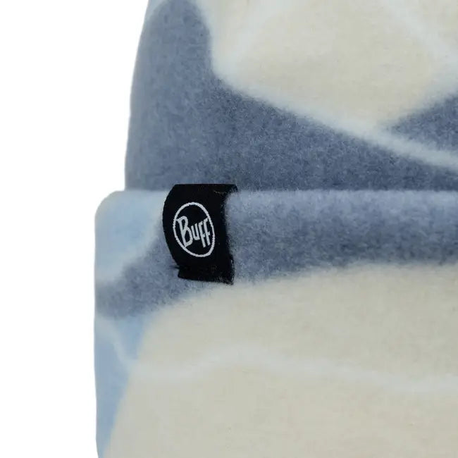 Buff Polar Prints Beanie - Aguar Blue