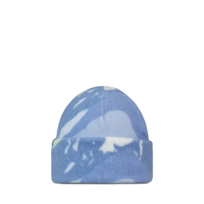 Buff Polar Prints Youth Beanie - Oamsi Cobalt