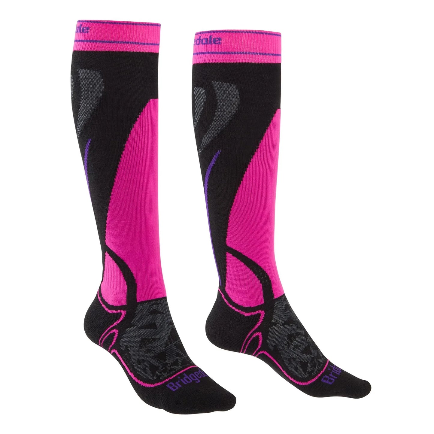 Bridgedale Midweight Merino Endurance Over Calf Women's Ski Socks