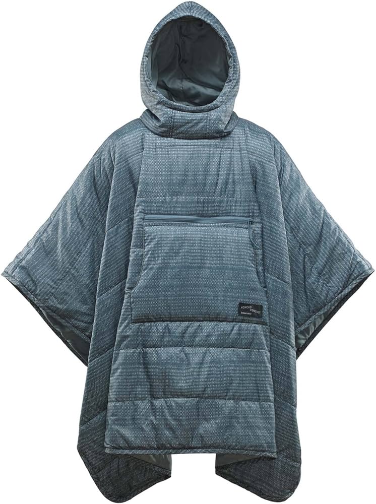 Thermarest Honcho Poncho - Blue Woven Print