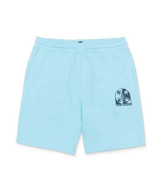 Volcom Echo Chamber Unisex Fleece Shorts - Horizon Blue