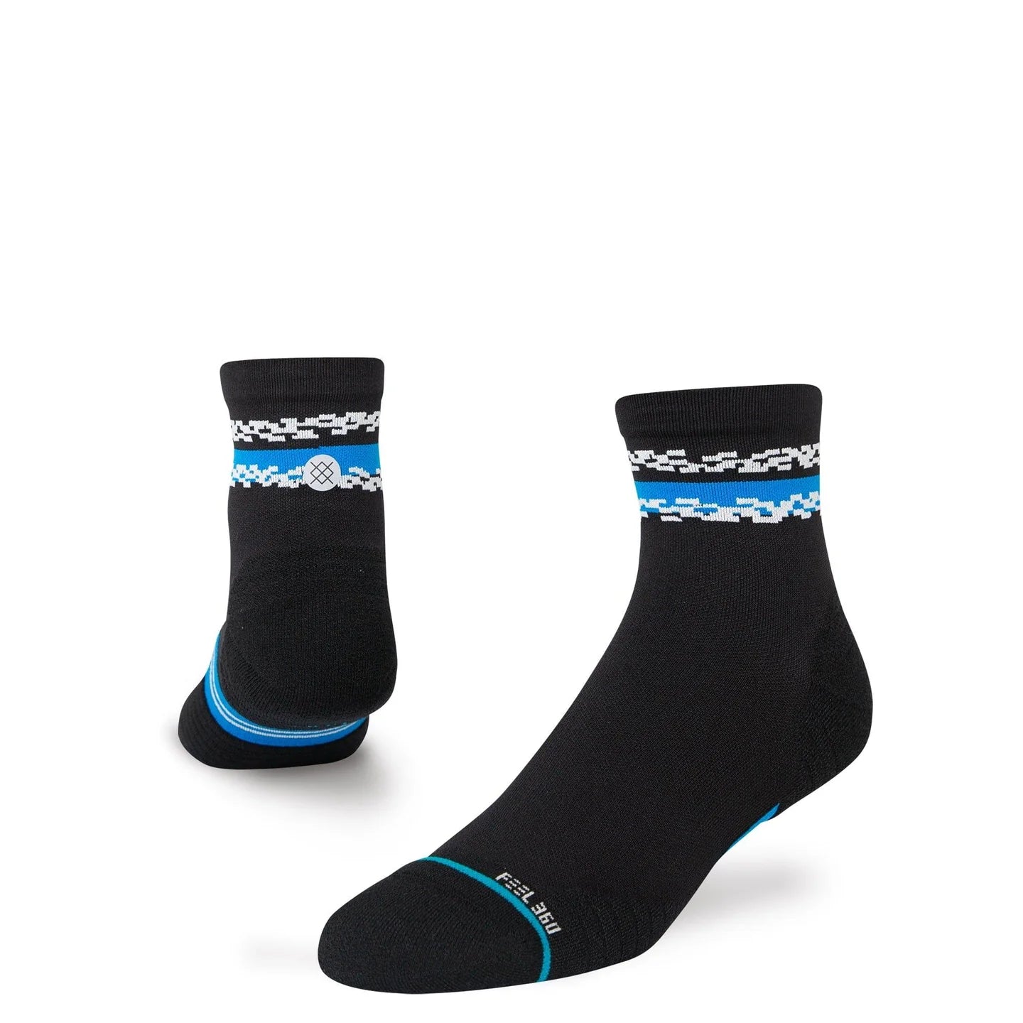 Stance Distort Quarter Running Rocks