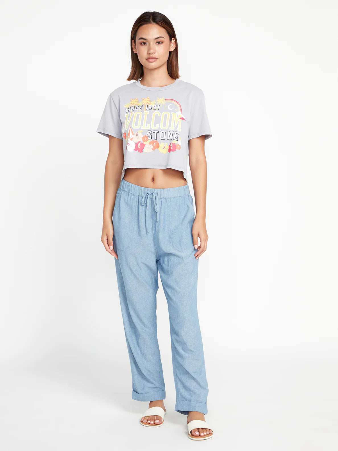 Volcom Sunday Strut Pant - Blue Bird