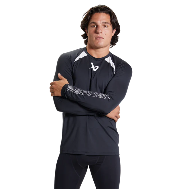 Bauer Performance Long Sleeve Baselayer Top - Senior