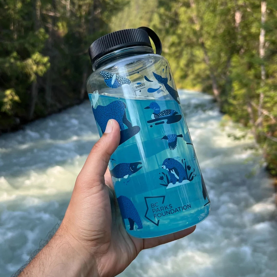 BC Parks Biodiversity 1L Wide-Mouthed Water Bottle