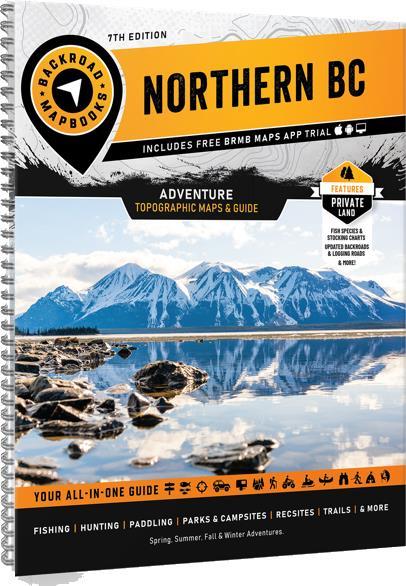 Backroad Mapbooks Northern BC 7th Edition