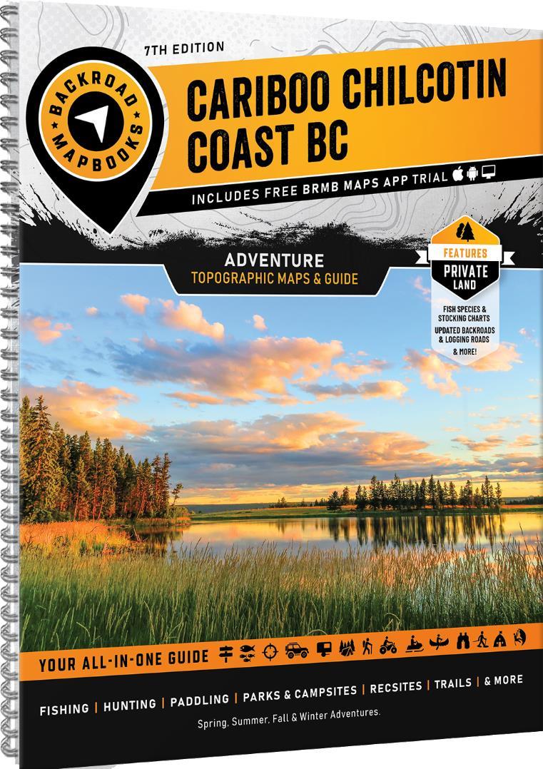 Backroad Mapbooks Cariboo Chilcotin Coast 7th Edition