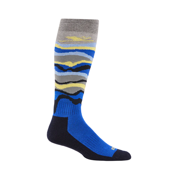 Kombi Ski Bum Adult Socks - Sapphire