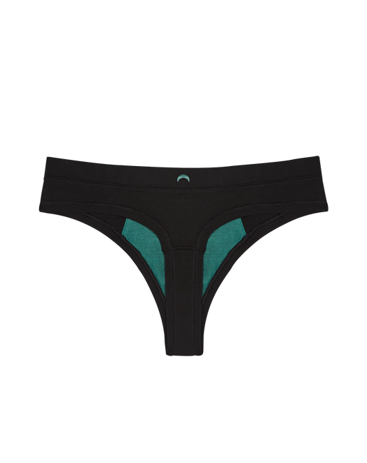 Huha Womens Mineral Thong - Black
