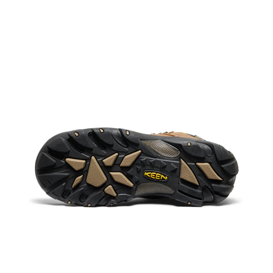 Outsole of the Keen Pyrenees womens hiking boots.