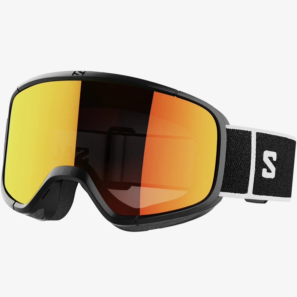 Salomon Aksium 2.0 Goggles - Black with Red Mirror