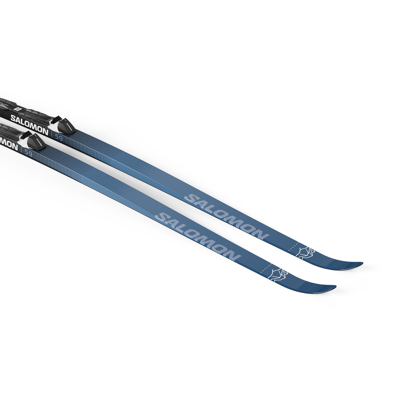 Salomon Escape Snow 59 POSI with Prolink Auto Nordic Ski & Binding Package