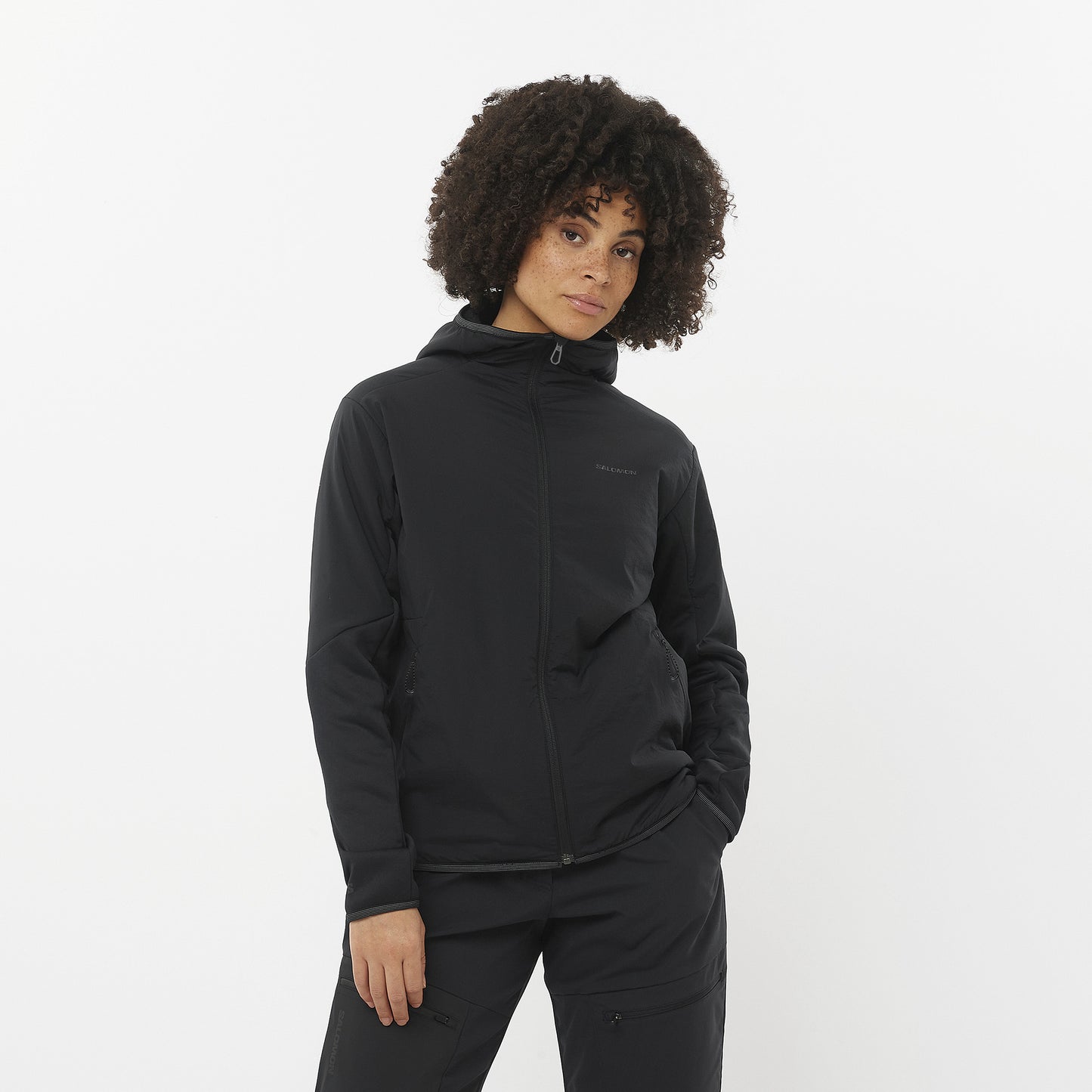 Salomon Outline Warm Hybrid Womens Jacket - Black