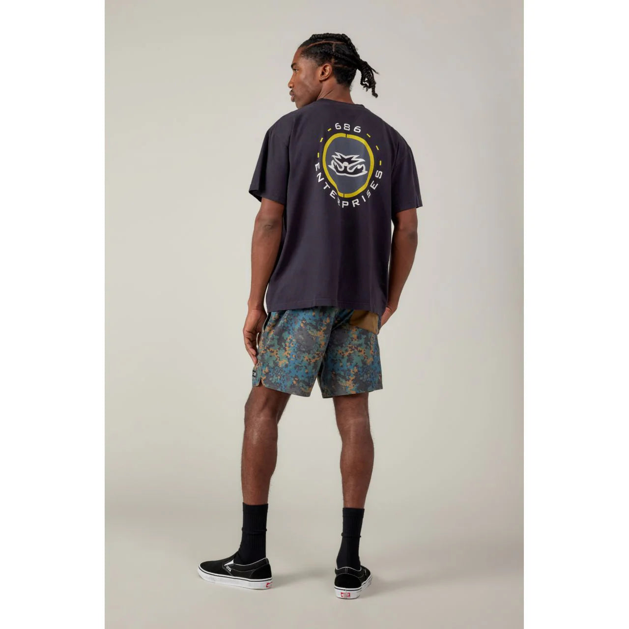 686 Re-Up Elastic Water Shorts - Slowtide Flecktarn Camo