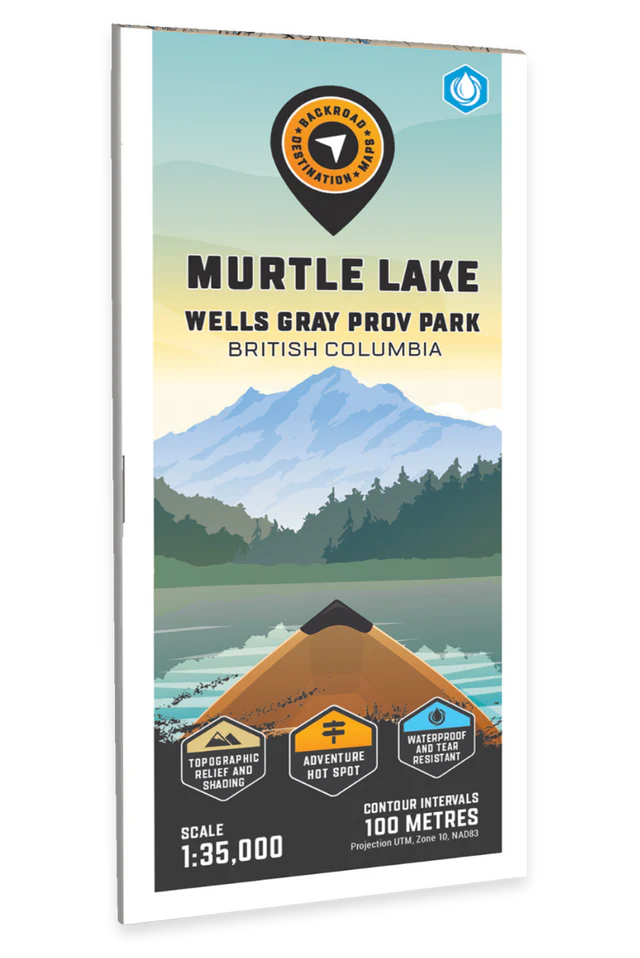 Backroad Mapbooks Murtle Lake Destination Map