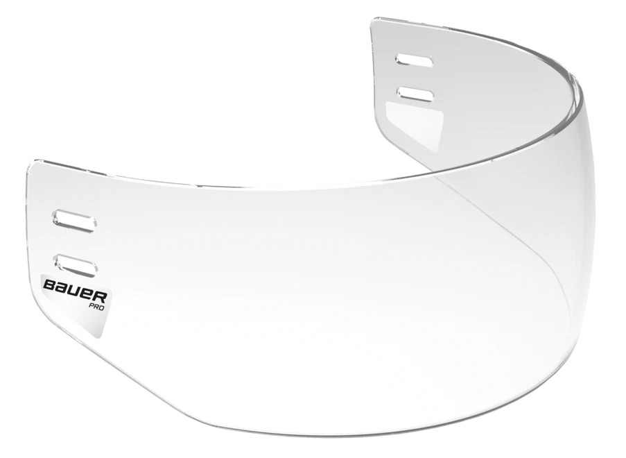 Bauer Pro Straight Clear Visor