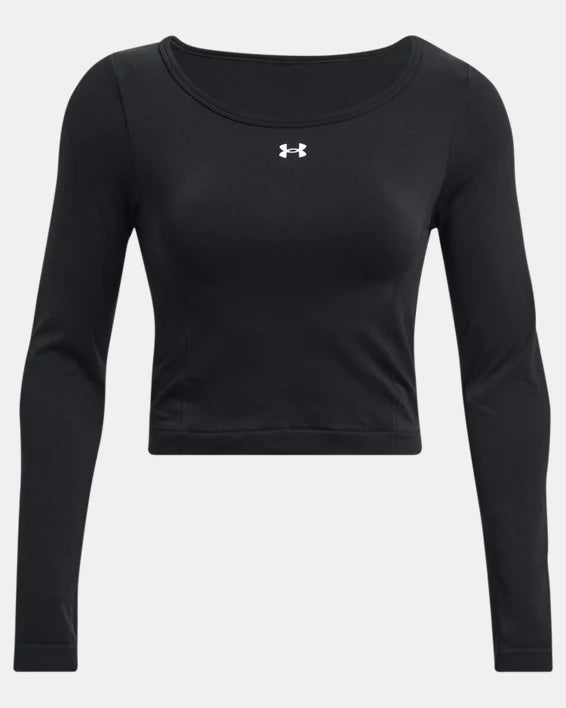 Under Armour Womens Train Seamless Longsleeve - Black