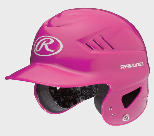 Rawlings Cool Flow Youth Batting Helmet - One Size - Pink