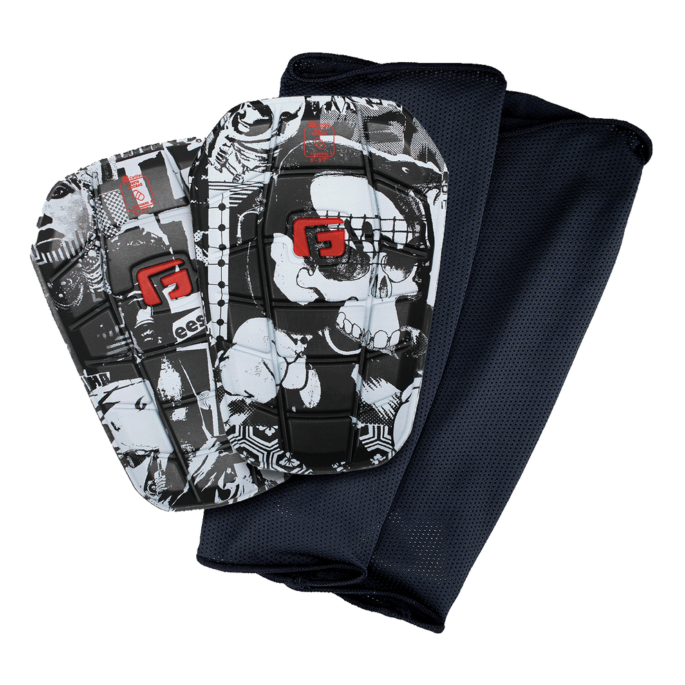 G-Form Pro S Blade Soccer Shin Guards - Street Art