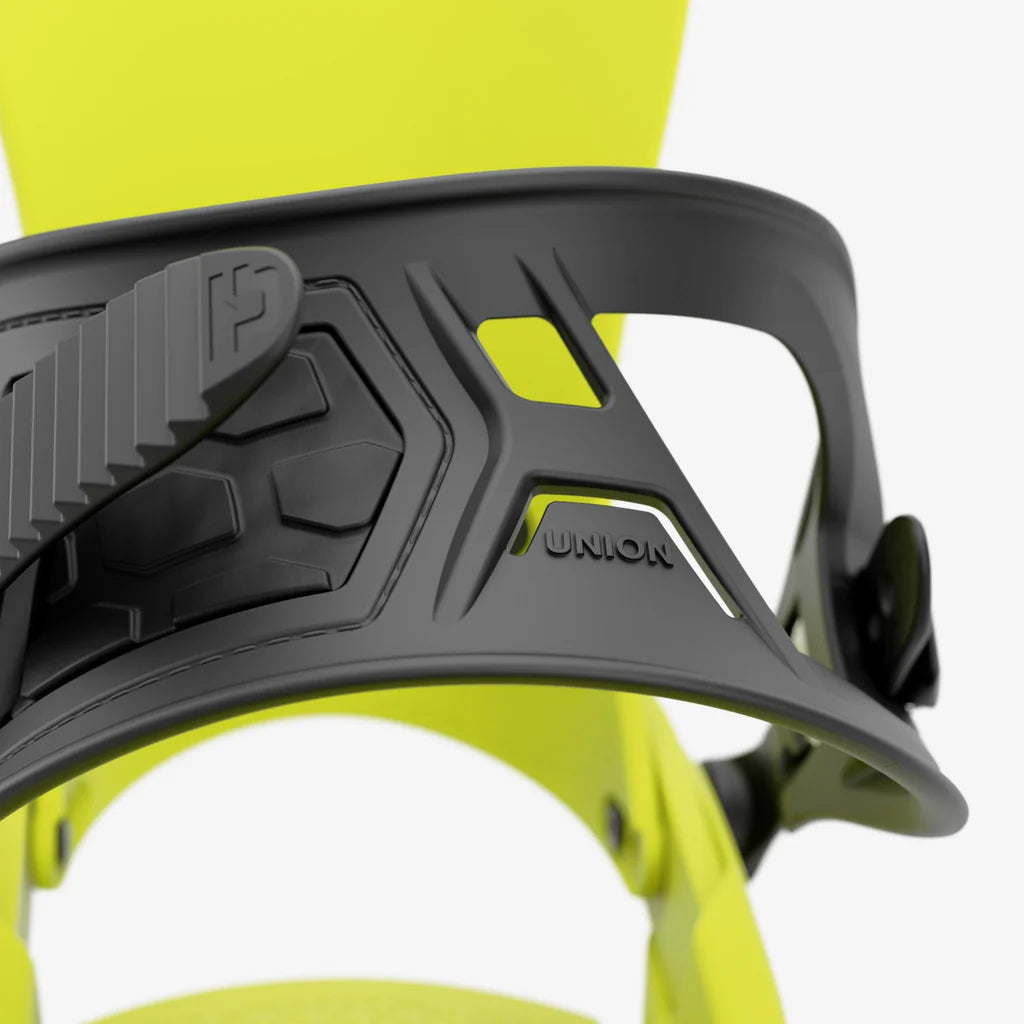 Union Strata Mens Snowboard Bindings - Acid Green