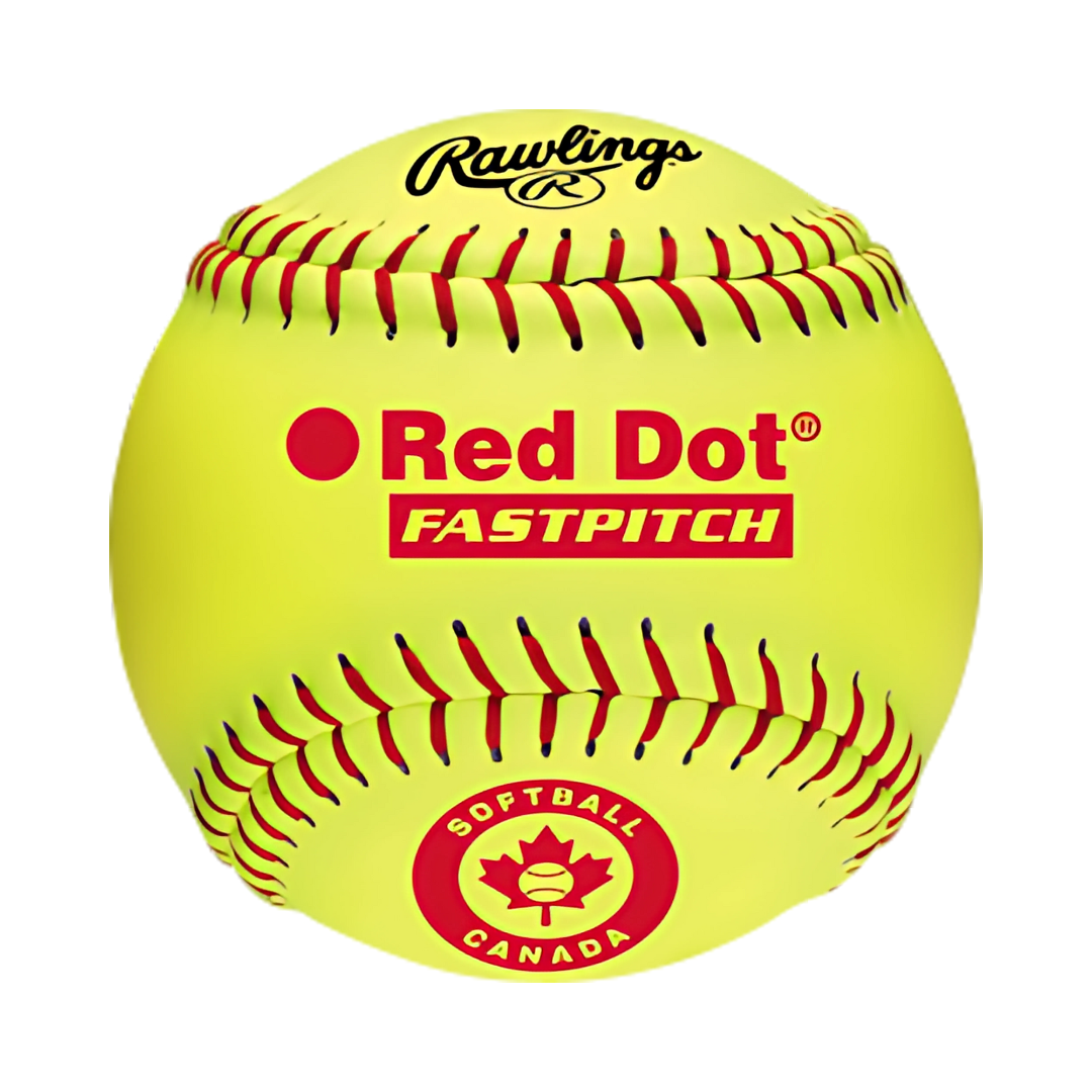 Rawlings Softball Canada Red Dot Official League 11" Fastpitch Softballs