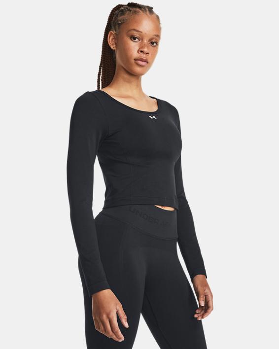 Under Armour Womens Train Seamless Longsleeve - Black