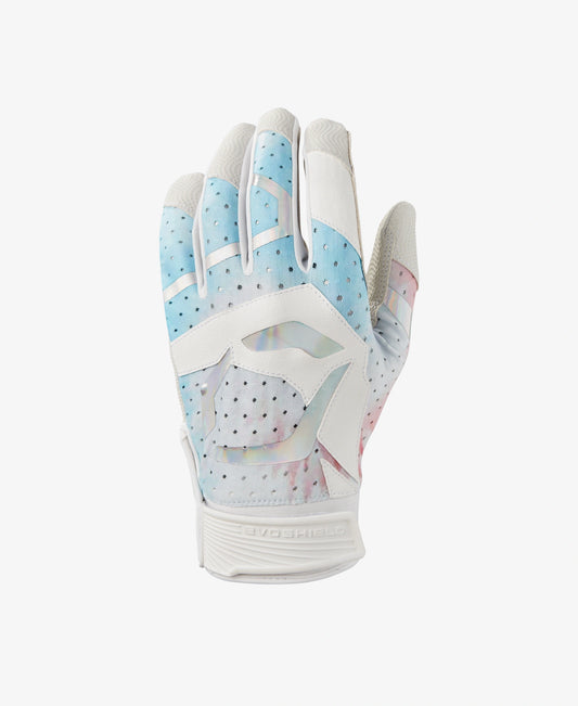 Evo Shield Daze Adult Batting Gloves - Team White