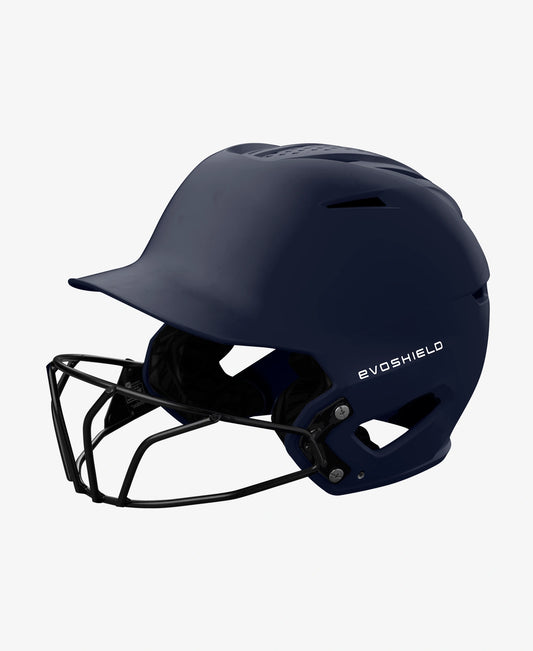Evo Shield XVT 2.0 FM Batting Helmet - Matte Navy