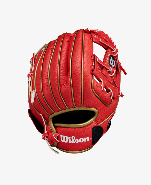Wilson A200 EZ 9" Catch T-Ball Glove - Red & Gold