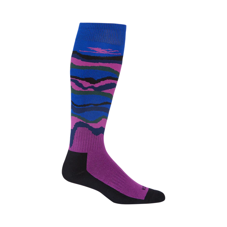 Kombi Ski Bum Adult Socks - Orchid