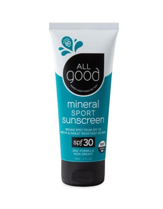 All Good Mineral Sport SPF 30 Sun Screen 89ml Tube