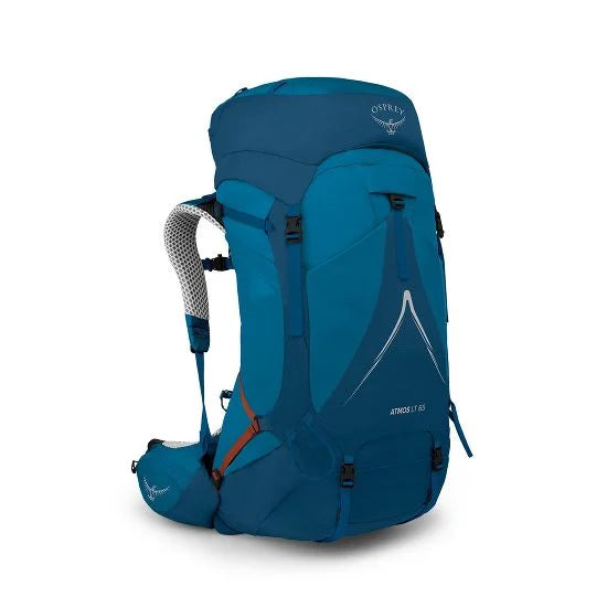 Osprey Atmos LT AG 65L Mens Backpack - Night Shift/Scoria Blue