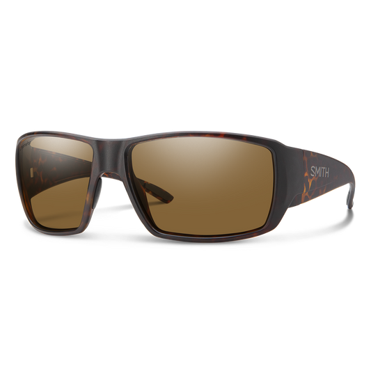 Smith Guide's Choice Sunglasses - Matte Tortoise w. ChromaPop Glass Polarized Brown Lens