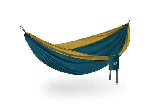 ENO DoubleNest Hammock - Marine/Gold