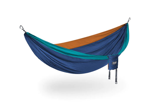 ENO DoubleNest Hammock - Aqua/Saphire/Amber