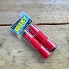LIZARD SKINS OURY V2 LOCK-ON GRIPS - RED