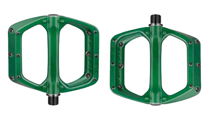 Spank Spoon DC Pedals - Green